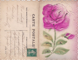 FLEURS - Carte Double - Fiori