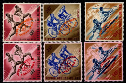 Guinea 239-241 A + B Postfrisch Olympiade 1964 Tokio #NV262 - Guinea (1958-...)