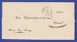 Schweiz Dienstbrief Mit Rundstempel BERN 1842 - Europe (Other)