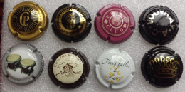 Lot De 8 Capsules Mousseux Lot 12 - Sparkling Wine