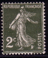 YT 278 Charnière - 1906-38 Semeuse Camée