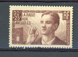 FRANCE - LA RADIO AUX AVEUGLES - N° Yvert 418** - Ongebruikt