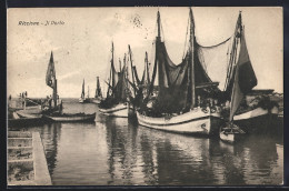 Cartolina Riccione, Il Porto, Boote - Sonstige & Ohne Zuordnung