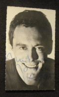Maurice Ronet  PC /Sam Levin's Photo/ With Original Autogram - Actors & Comedians