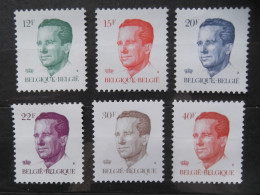 2113-2136 Boudewijn - Baudouin 1984 MNH - 1981-1990 Velghe