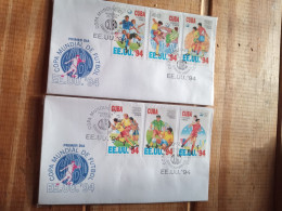Usa 94.2fdc Cuba.yv 3345/50.pict Pmk.1994 Issue.e8 Reg Post Up To 50 Gram By August - 1994 – Verenigde Staten