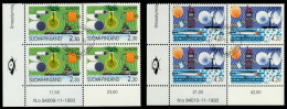 FINNLAND 1994 Nr 1248-1249 Zentrisch Gestempelt VIERERBLOCK X9118C2 - Gebraucht