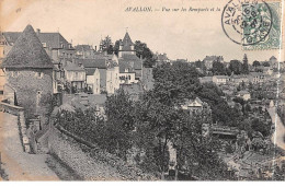 AVALLON - Vue Sur Les Remparts - Très Bon état - Avallon