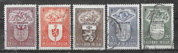 756/60  Armoiries Et Industries De Villes Belges - Série Complète - Oblit. - LOOK!!!! - Oblitérés