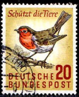 RFA Poste Obl Yv: 147 Mi:275 Erithacus Rubecula (Beau Cachet Rond) - Autres & Non Classés