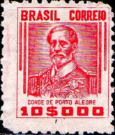 Brésil Poste N* Yv: 394 Mi:622yI Conde De Porto Alegre (sans Gomme) - Unused Stamps