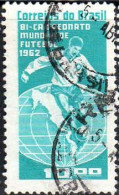 Brésil Poste Obl Yv: 726 Mi:1027 Bi-Campeonato De Futebol (TB Cachet Rond) - 1962 – Chili