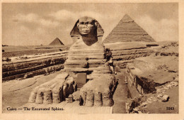 EGYPTE LE CAIRE LE SPHINX ET LES PYRAMIDES DE GIZEH - Le Caire