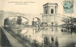 CPA Montpellier Jardins Du Peyrou (Promenade Basse) - Montpellier