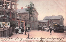 59 -  MAUBEUGE -  La Gare - Tramway  - 1905 - Maubeuge
