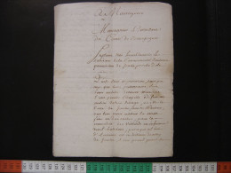 Comte De Bourgogne CHAPELLE AUTUME Authume 39 Jura Manuscrit A Dechiffrer - Manuscripts