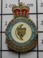 313J Pin's Pins : BEAU ET RARE / AVIATION / CANADA SQUADRON 410 ESCADRILLE  CHASSE DE NUIT PUMA - Vliegtuigen