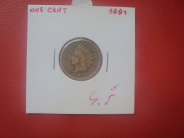 U.S.A Cent 1891 (A.11) - 1859-1909: Indian Head