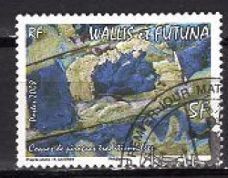 WALLIS ET FUTUNA  2008 PEINTURE DE COQUE DE PIROGUE  OBLITERE YVERT N° 702 - Usados