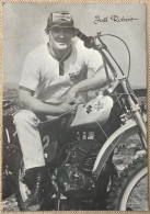 CP  Joël Robert Motocross Suzuki – Belgique – Vente Caritative Charleroi – Pays Noir – Années 1970 - Motociclismo