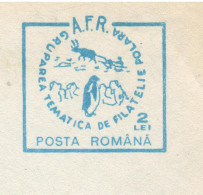 Romania 1983, Bird, Birds, Postal Stationery, Pre-Stamped Envelope, Penguin, 1v, MNH** - Penguins