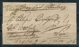 Bohême 1841 Enveloppe 100% Kuttenberg, Points Muller 50, Lettre Ancienne - Covers & Documents