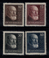 Autriche 1928 Mi. 494-497 Neuf ** 100% Célébrités, Hainisch - Unused Stamps