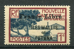 27467 Wallis Et Futuna N°92** 1c. Surchargé France Libre 1941 TB - Nuevos