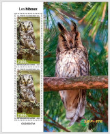 GUINEA REP. 2024 MNH Owls Eulen M/S I - OFFICIAL ISSUE – DHQ2528 - Hiboux & Chouettes