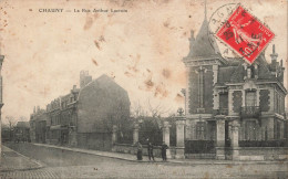 FRANCE - 02 - CHAUNY - La Rue Arthur Lacroix - Chauny