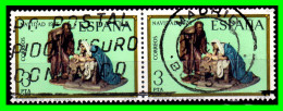 SELLOS ESPAÑOLES. ( ESPAÑA ) ( EUROPA )  PAREJA DE SELLOS VALOR  3 - Pts. –  AÑO 1976 DE LA CONGRESO DE BELENISTAS - Used Stamps