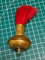 MARMOUSET POUR CASQUE D'OFFICIER DE CUIRASSIER MOD 1874, Doré - Copricapi
