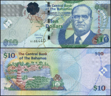 Bahamas. Banknote 10 Dollars. 2009 (2010). Unc. Paper. Cat# P.73Aa - Bahamas