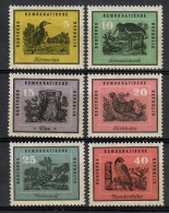 Germany, Democratic Republic (DDR) 1959 Mi 698-703 MNH  (ZE5 DDR698-703) - Eagles & Birds Of Prey