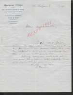 LETTRE COMMERCIALE LE POULIGUEN MODERN HÔTEL 1920 : - 1900 – 1949