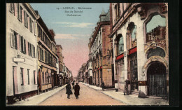AK Landau / Pfalz, Marktstrasse Mit Passanten - Landau