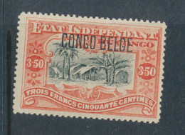 BELGIAN CONGO 1909 ISSUE "TYPO" COB 47 (Pl.;POS 48) LH - Unused Stamps
