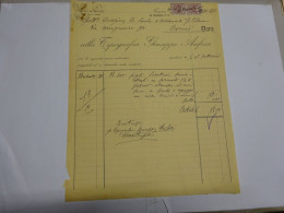 TORINO   --- CARTA  - TIPOGRAFIA  - LITOGRAFIA - ACCESSORI ---  TIP. GIUSEPPE ANFOSSI - Italia