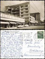 Ansichtskarte Pforzheim Bahnhofstraße VW Käfer 1957 - Pforzheim