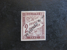 Saint Pierre Et Miquelon: TB Taxe  N° 9, Neuf X. - Impuestos