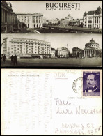 Postcard Bukarest Bucureşti 2 Bild PIAȚA REPUBLICII 1962 - Romania