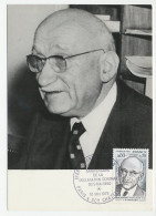 Maximum Card France 1975 Robert Schuman - Declaration - France - Germany - Comunità Europea