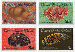 302593 MNH COCOS Islas 1985 FAUNA MARINA - Coquillages