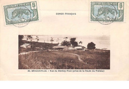 Congo Francais . N°51107 . Brazzaville . Vue Du Stanlay-pool . Belle Affranchissement - Brazzaville