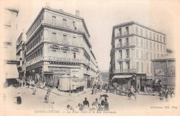 ALGERIE - CONSTANTINE - SAN39370 - La Place Valée Et La Rue Nationale - Constantine