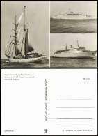 Segelschulschiff Wilhelm Pieck, MS Völkerfreundschaft, Fährschiff Saßnitz 1984 - Fähren