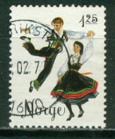 Bm Norway 1976 MiNr 721 Used | Norwegian Folk Dances. "Gangar" #1-05-06 - Gebraucht