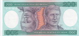 BRAZIL 200 Cruzeiros ND UNC, P-199b - Brésil