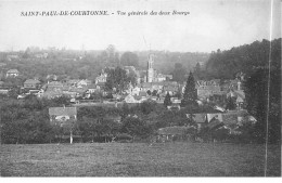 SAINT PAUL DE COURTONNE - Vue Générale Des Deux Bourgs - Très Bon état - Altri & Non Classificati