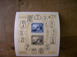 NICARAGUA N Yvert BLOC 99 LUXE Annee 1962 - Nicaragua
